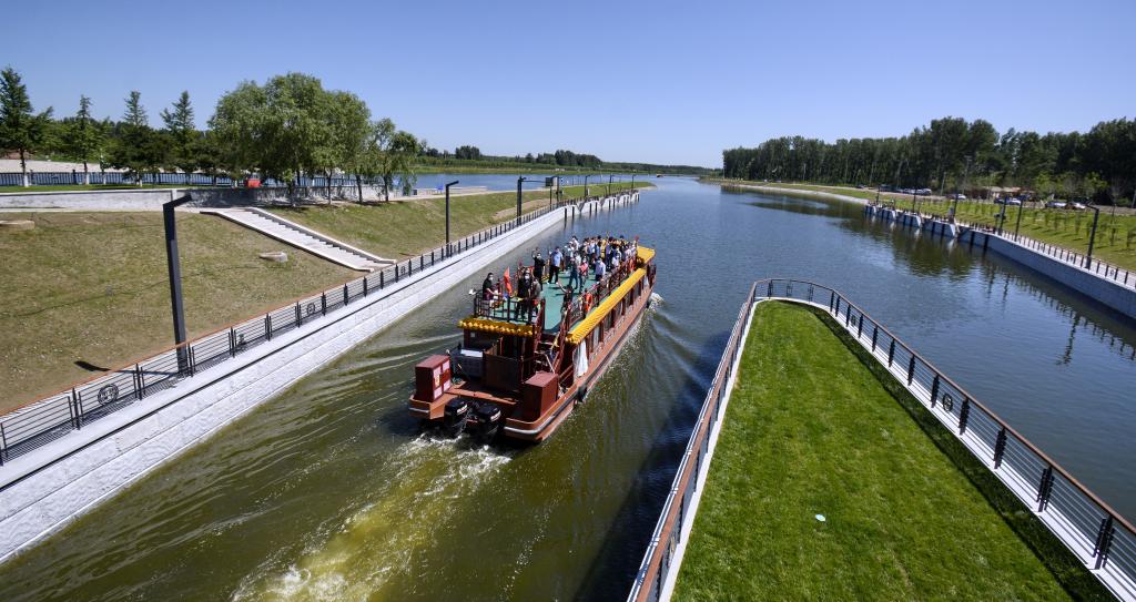 Sección Beijing-Hebei en tramo norte del Gran Canal Beijing-Hangzhou se abre a la navegación para turismo