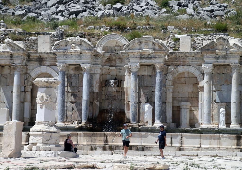 Ciudad antigua de Sagalassos en Burdur, Turquía