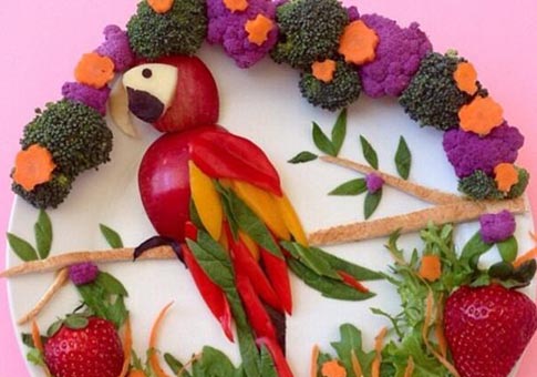 Almuerzos de dibujos animados